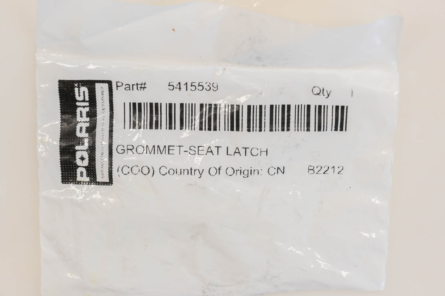 New OEM Polaris 5415539 Seat Latch Grommet NOS