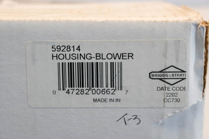 New OEM Briggs & Stratton 592814 Blower Housing Kit NOS