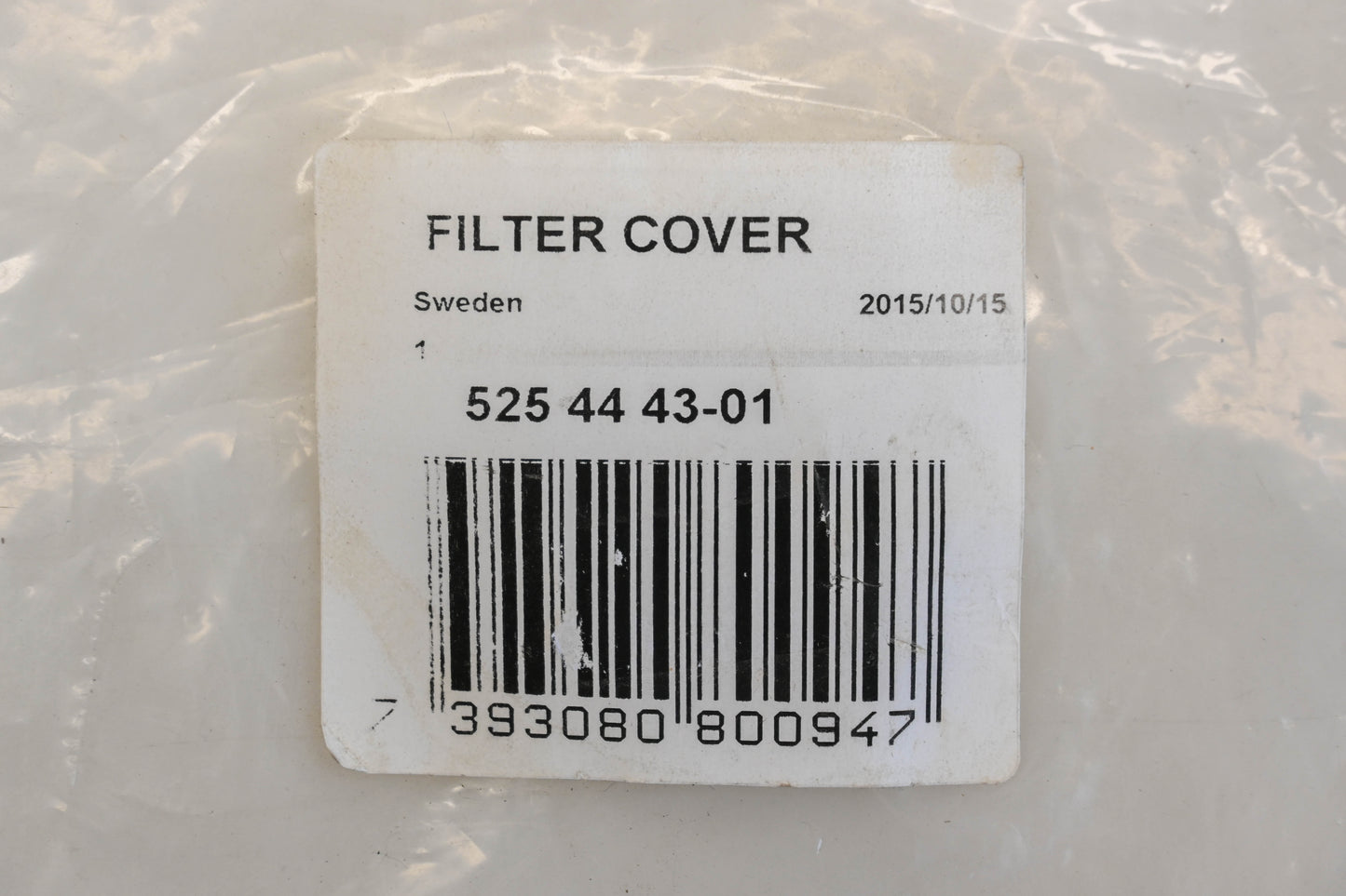 New OEM Husqvarna 525 44 43-01, 525444301 Air Filter Cover NOS