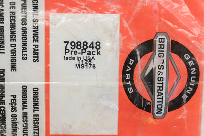 New OEM Briggs & Stratton 798848 Fuel Hose Kit NOS