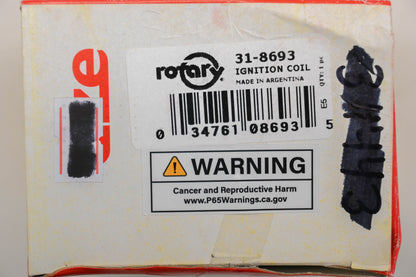 Rotary 31-8693 Ignition Coil NOS