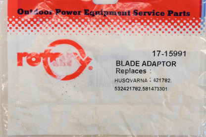 Rotary 17-15991, 532421782, 581473301 Blade Adapter NOS