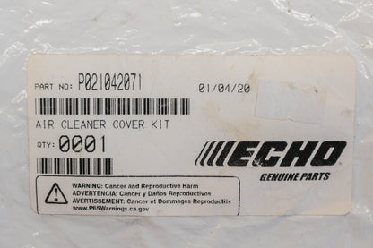 New OEM Echo P021042071 Air Cleaner Cover NOS