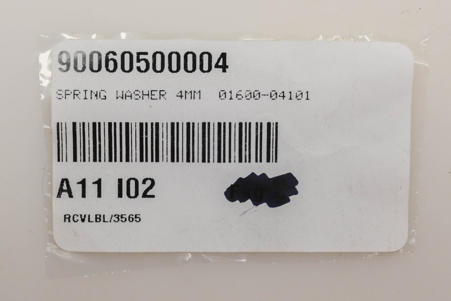 New OEM Echo 90060500004 4mm Spring Washers Qty 5 NOS