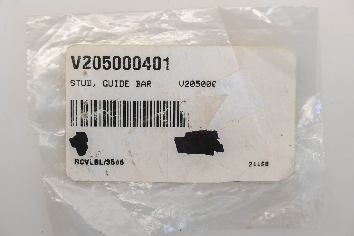 New OEM Echo V205000401 M8-1.25 x 34mm Guide Bar Studs Qty 2 NOS