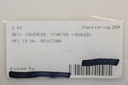 Ariens 05167200 Starter Solenoid NOS