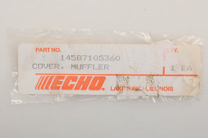 New OEM Echo 14587105360 Muffler Cover NOS