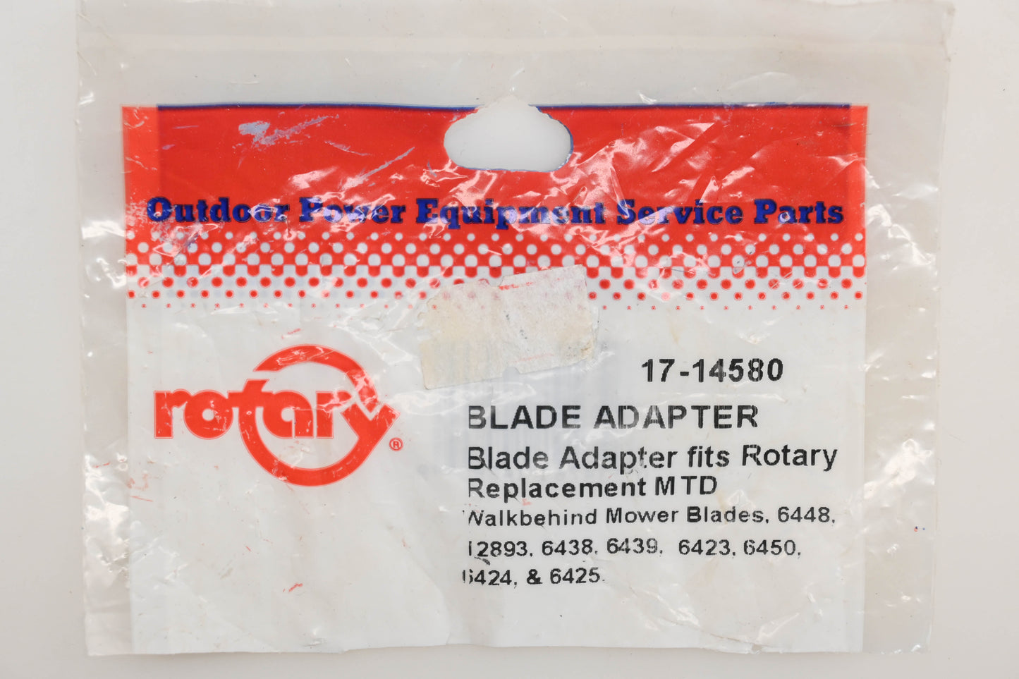 Rotary 17-14580 Blade Adapter NOS