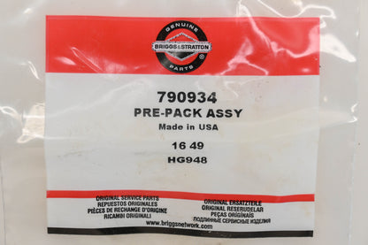 New OEM Briggs & Stratton 790934 Pre-Pack Kit NOS