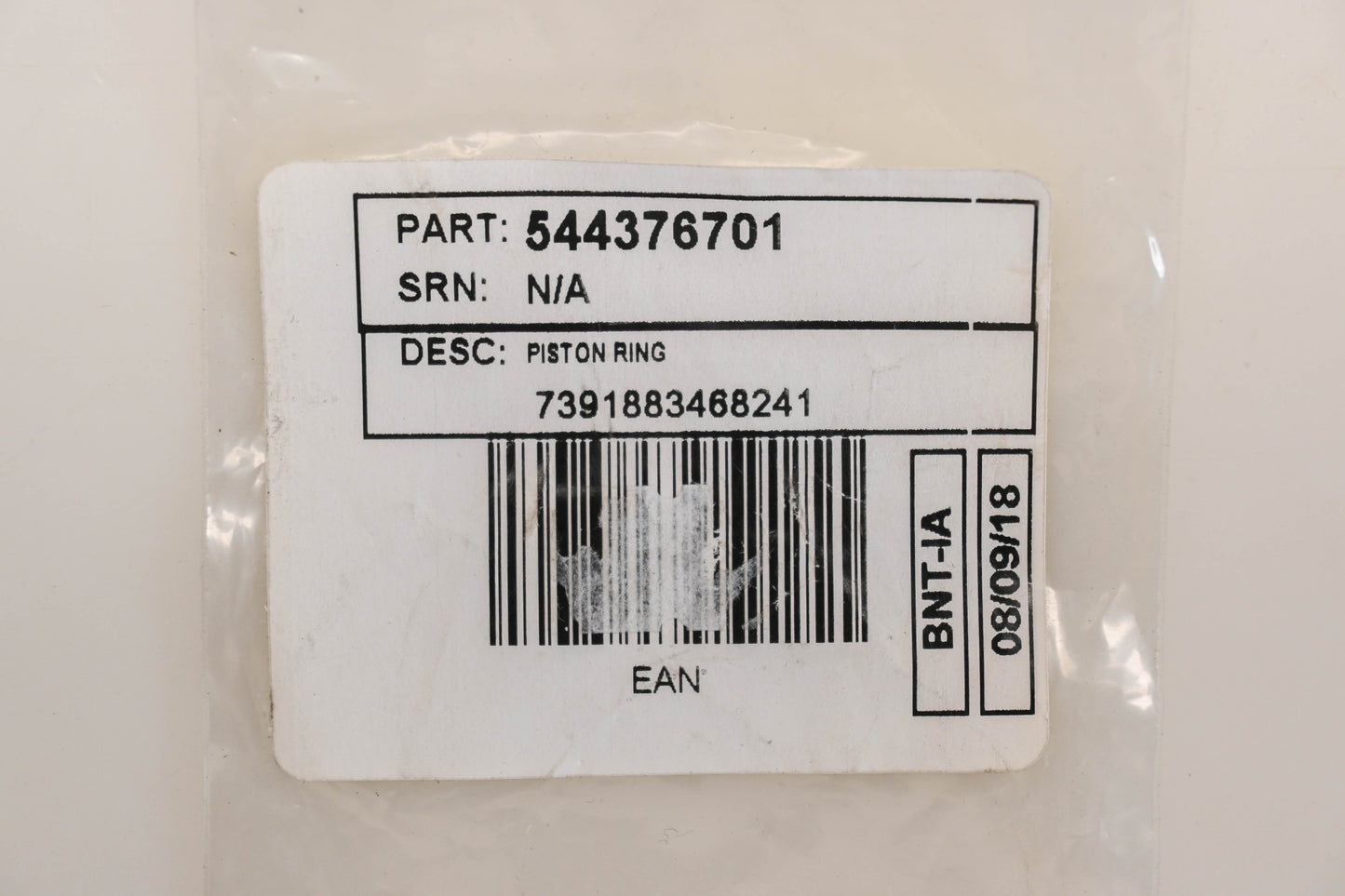 New OEM Husqvarna 544376701 Piston Ring NOS
