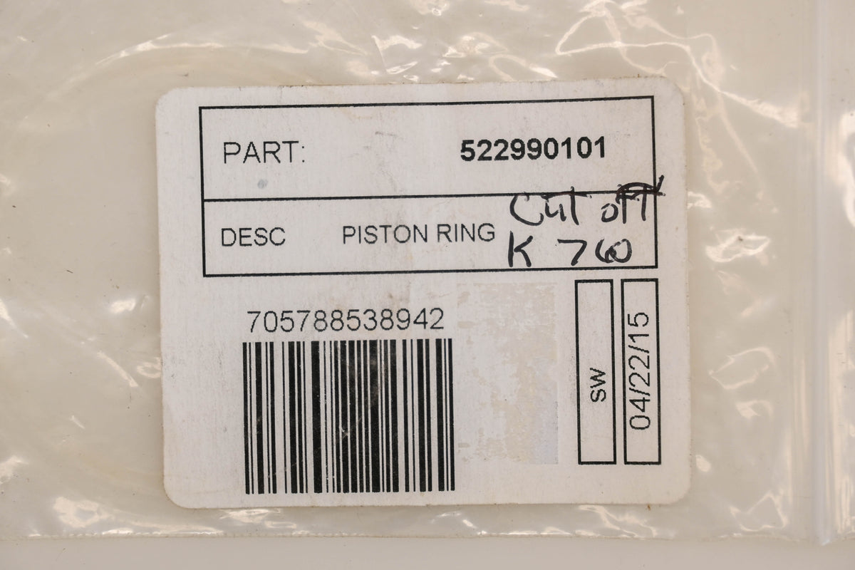 New OEM Husqvarna 522990101 Piston Ring NOS