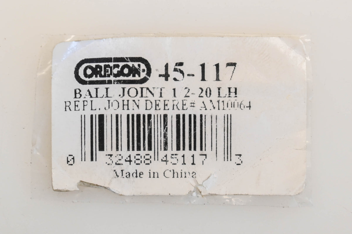 Oregon 45-117, AM10064 1/2"-20 LH Ball Joint NOS