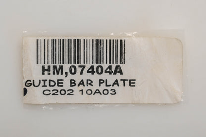 Homelite 07404A, 631036001 Guide Bar Plate NOS