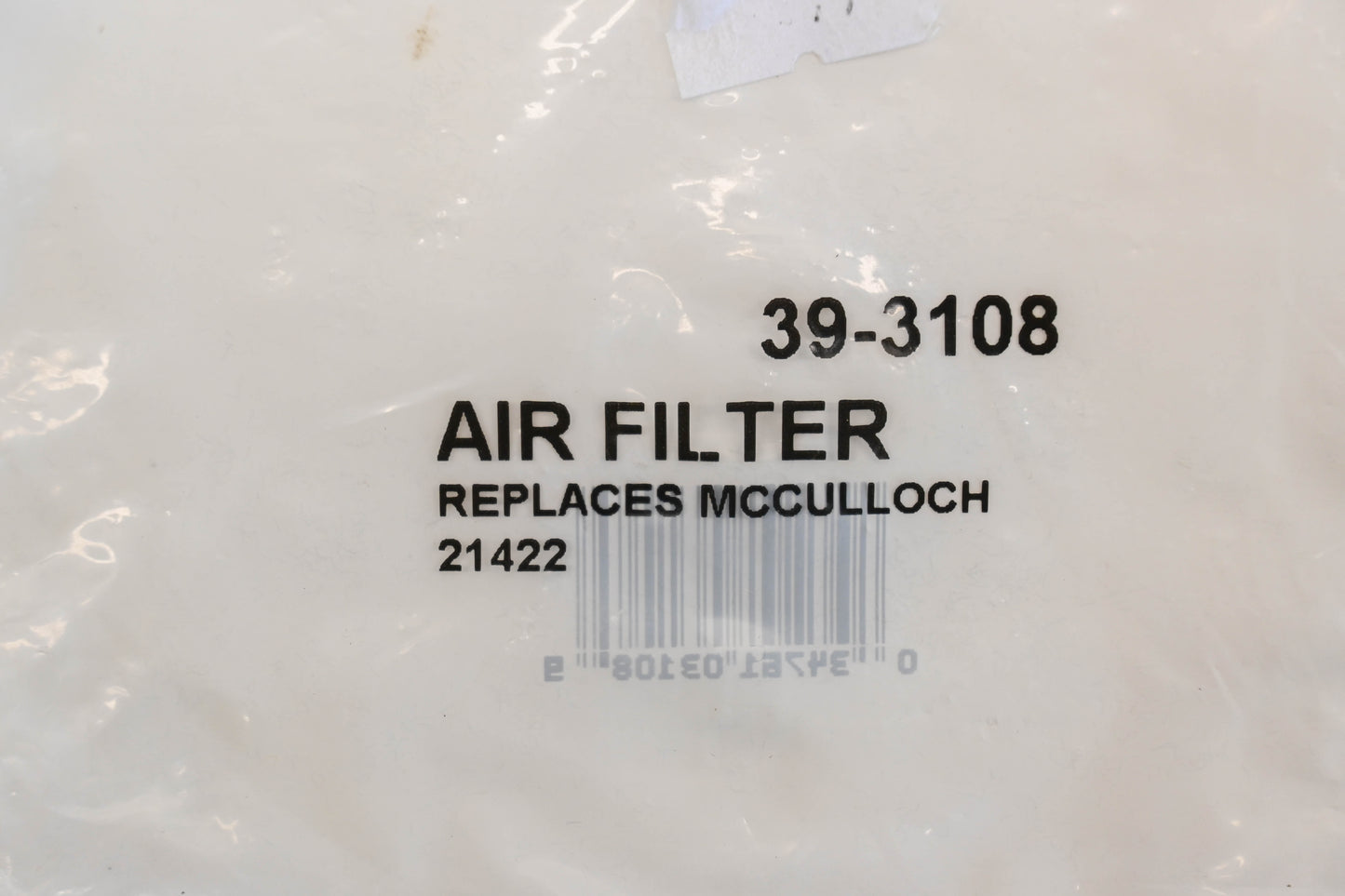 Rotary 39-3108, 95213, 214226 Air Filter NOS