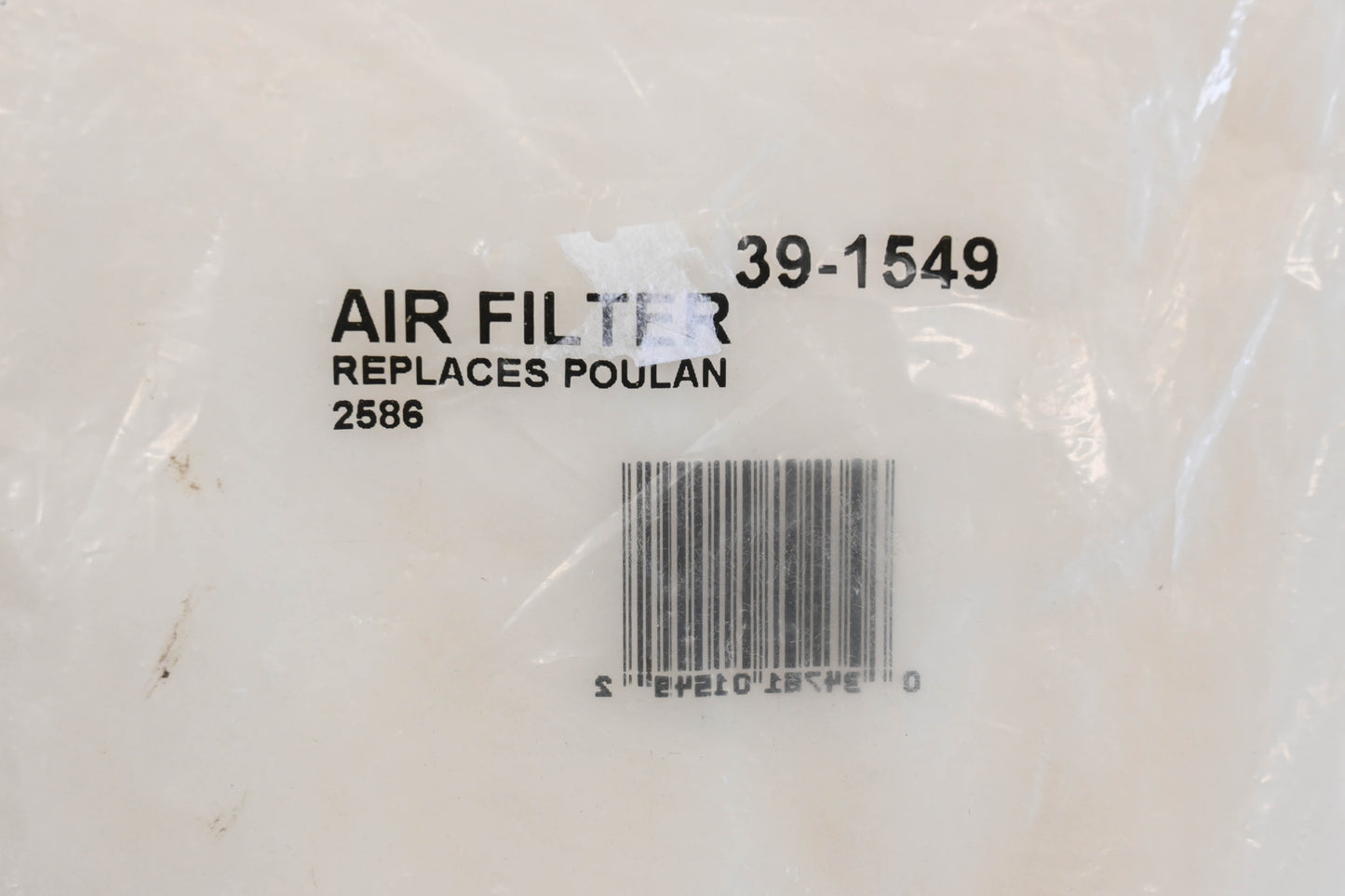 Rotary 39-1549, 2586 Air Filter NOS