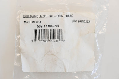 New OEM Husqvarna 532 17 88-99, 532178899 3/8"-16 Tri-Point Knob NOS
