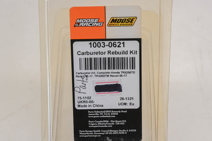 Moose Racing 1003-0621 Carburetor Repair Kit NOS