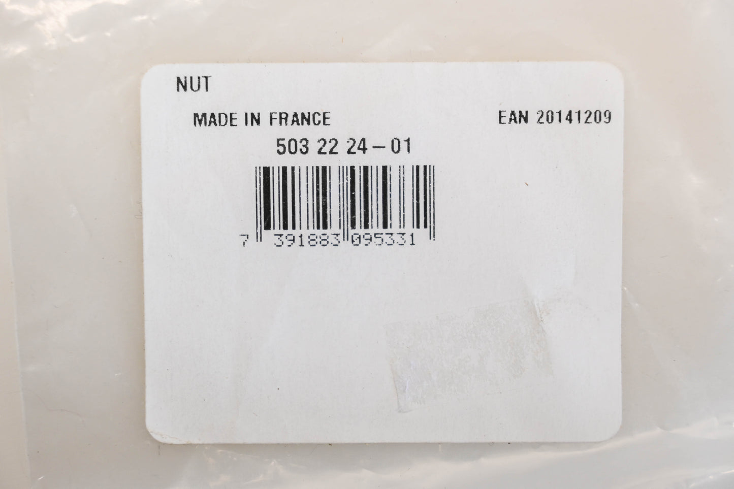 New OEM Husqvarna 503 22 24-01, 503222401 M5-0.8 Lock Nuts Qty 2 NOS