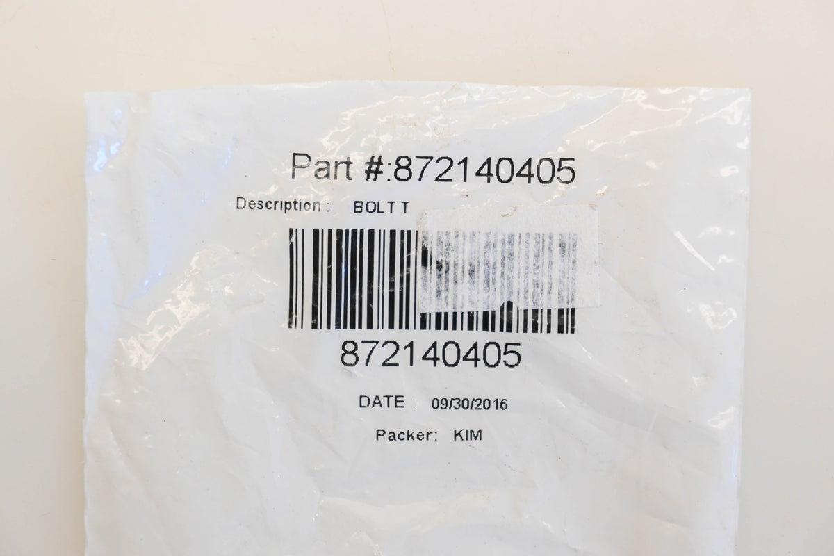 New OEM Husqvarna 872 14 04-05, 872140405 1/4"-20 x 5/8" Carriage Bolts Qty 3 NOS