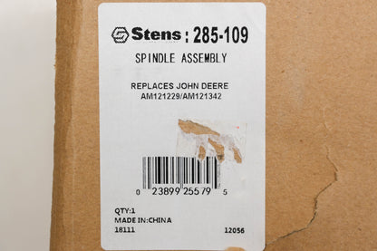 Stens 285-109, AM121229, AM121342 Spindle Assembly NOS
