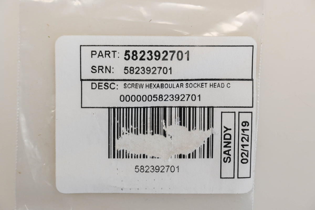 New OEM Husqvarna 582 39 27-01, 582392701 M5-0.8 x 40mm Screw NOS