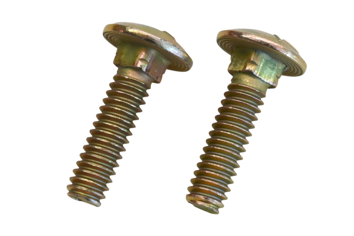 New OEM Husqvarna 539 10 98-00, 539109800 1/4"-20 x 1" Carriage Bolts Qty 2 NOS