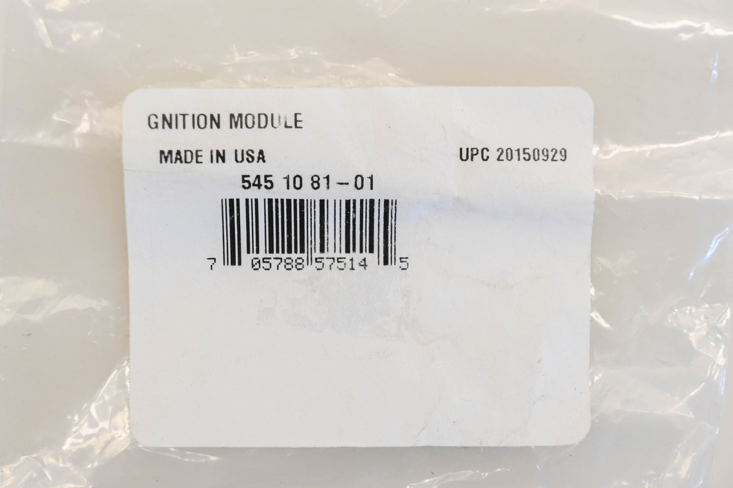 New OEM Husqvarna 545 10 81-01, 545108101 Ignition Coil NOS