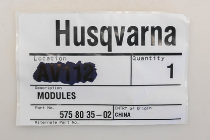 New OEM Husqvarna 575 80 35-02, 575803502 Ignition Coil NOS