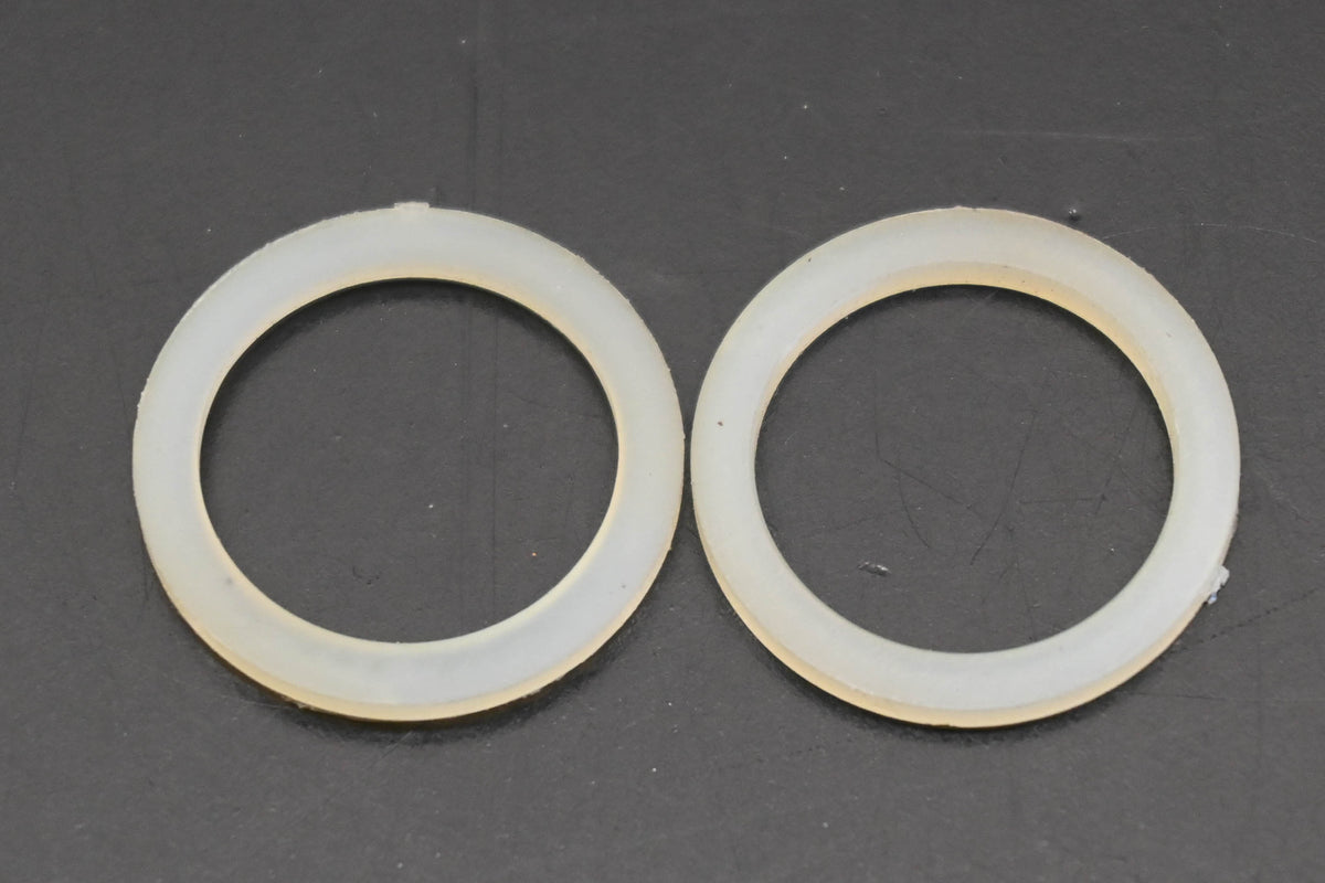 New OEM Tecumseh 28833 5/8" x 13/16" x 1/16" Plastic Drain Plug Gaskets Qty 2 NOS
