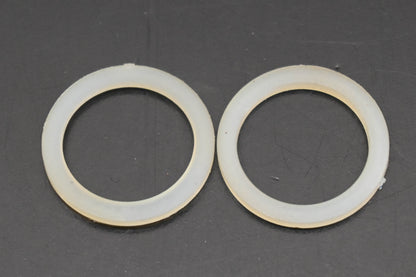 New OEM Tecumseh 28833 5/8" x 13/16" x 1/16" Plastic Drain Plug Gaskets Qty 2 NOS