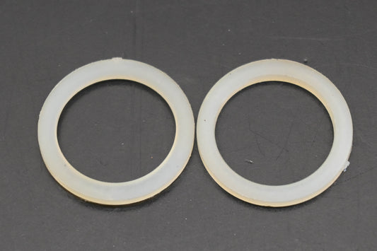 New OEM Tecumseh 28833 5/8" x 13/16" x 1/16" Plastic Drain Plug Gaskets Qty 2 NOS