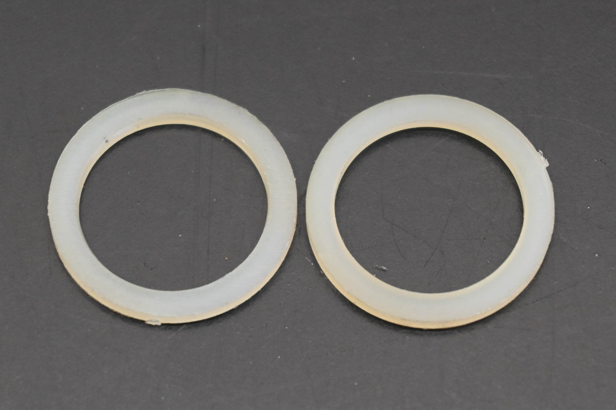 New OEM Tecumseh 28833 5/8" x 13/16" x 1/16" Plastic Drain Plug Gaskets Qty 2 NOS