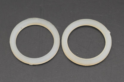New OEM Tecumseh 28833 5/8" x 13/16" x 1/16" Plastic Drain Plug Gaskets Qty 2 NOS