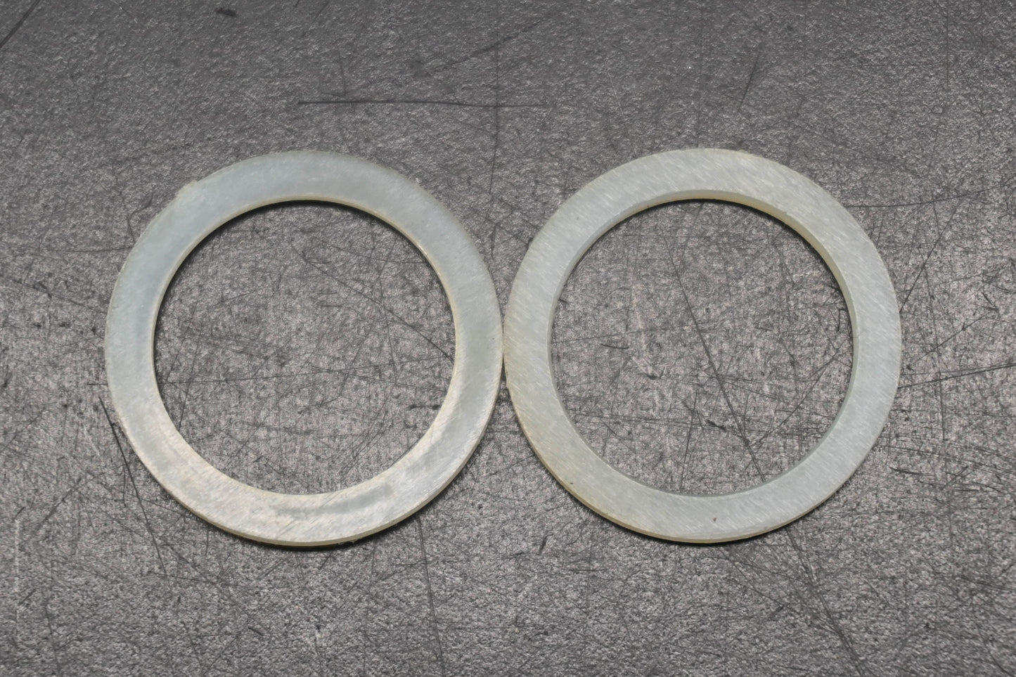 New OEM Tecumseh 28833 5/8" x 13/16" x 1/16" Plastic Drain Plug Gaskets Qty 2 NOS