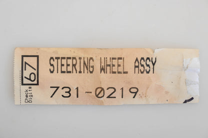 MTD 731-0219 Steering Wheel