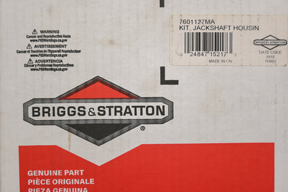 New OEM Briggs & Stratton 7601127MA Jackshaft Housing Kit NOS