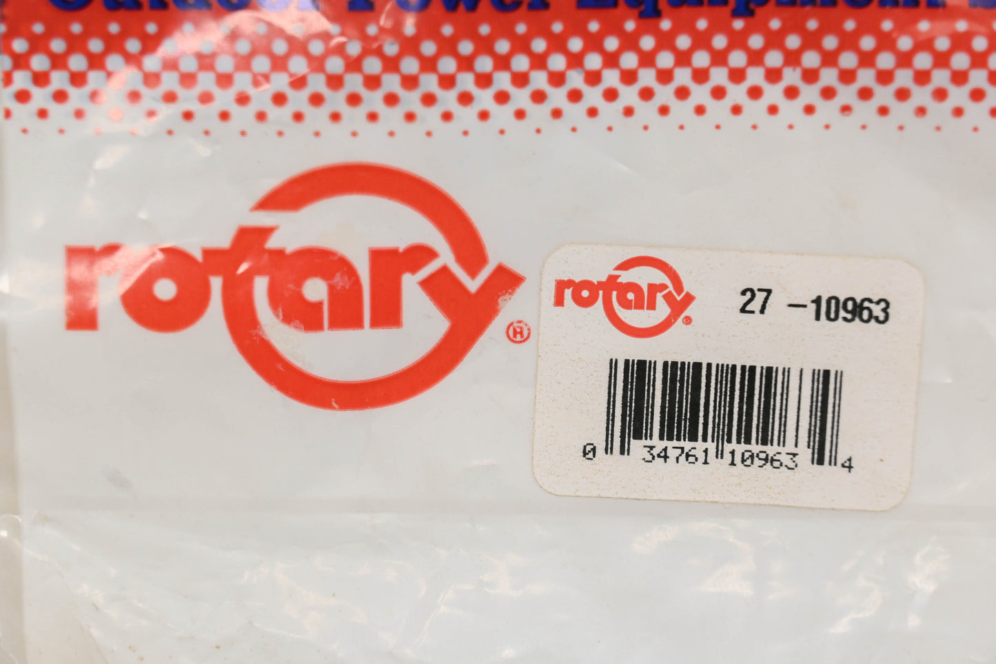 Rotary 27-10963, 4203-141-0301 Air Filter NOS