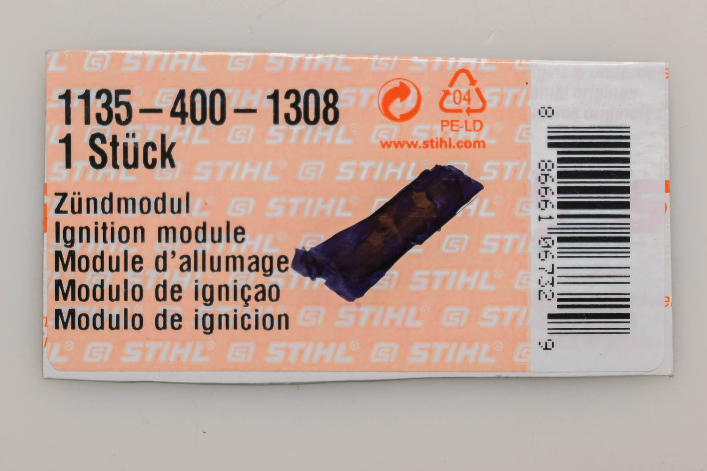 New OEM Stihl 1135-400-1308 Ignition Coil Kit NOS