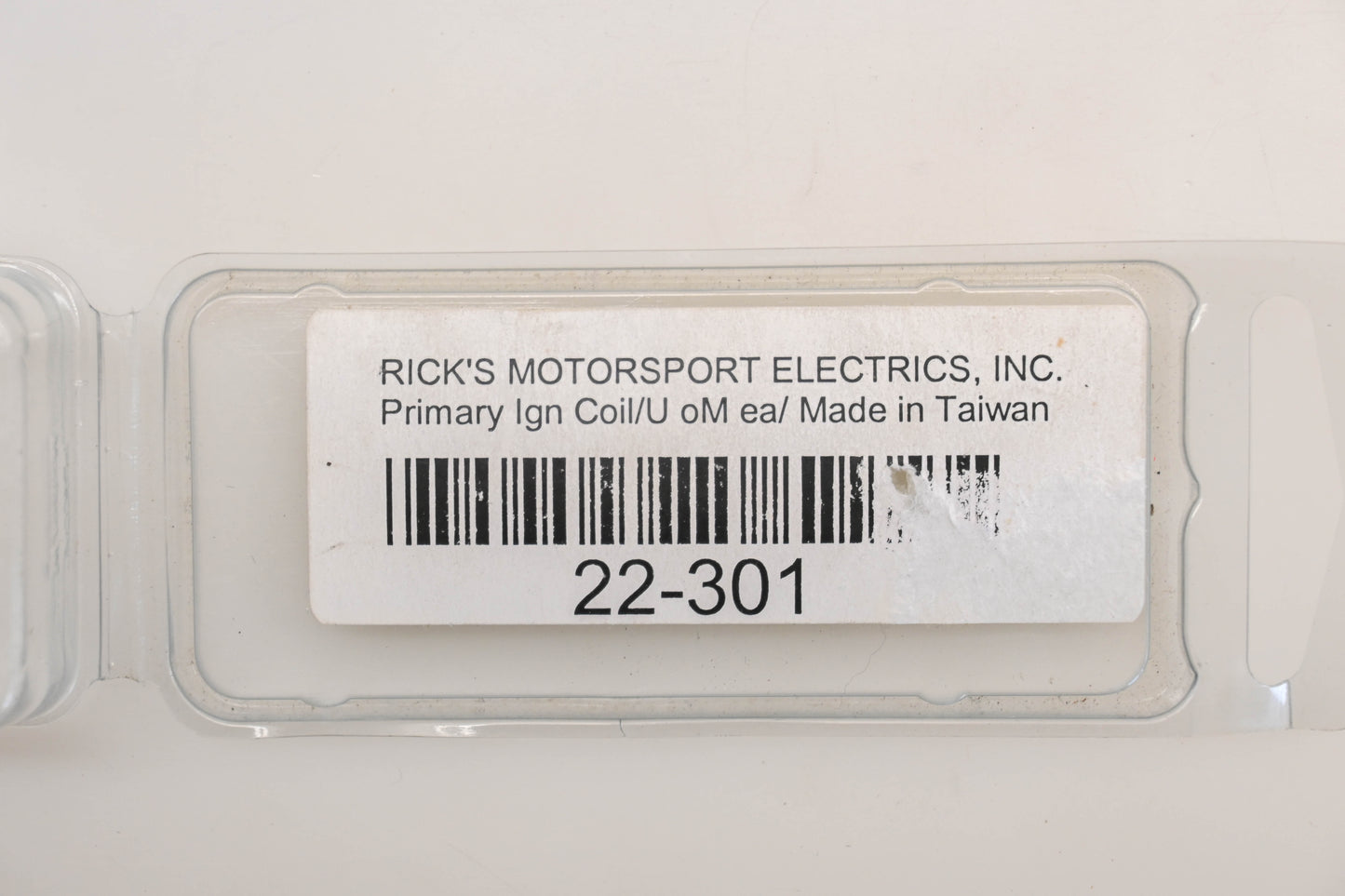 Rick's Motorsport Electrics 22-301 Primary Ignition Coil NOS