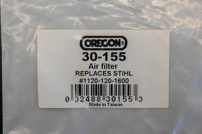 Oregon 30-155, 1120-120-1600 Air Filter NOS