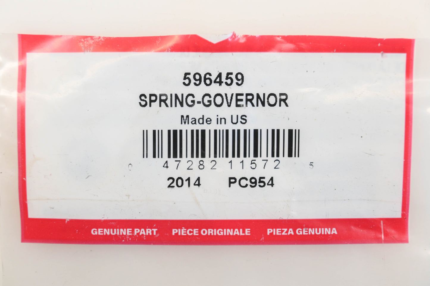 New OEM Briggs & Stratton 596459 Governor Spring NOS