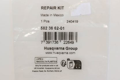 New OEM Husqvarna 582 36 62-01, 582366201 Carburetor Repair Kit NOS