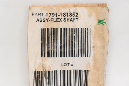 MTD 791-181852 Lower Flexible Driveshaft NOS