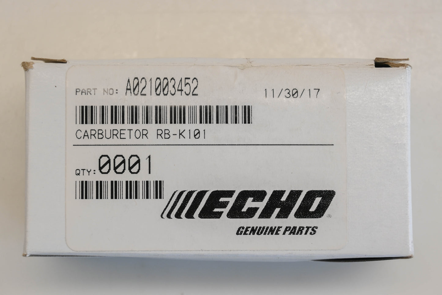 New OEM Echo A021003452 Carburetor Kit NOS