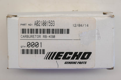 New OEM Echo A021001593 Carburetor NOS