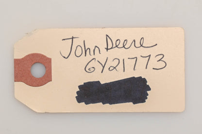 New OEM John Deere GY21773, GX24908 Spindle Shield NOS