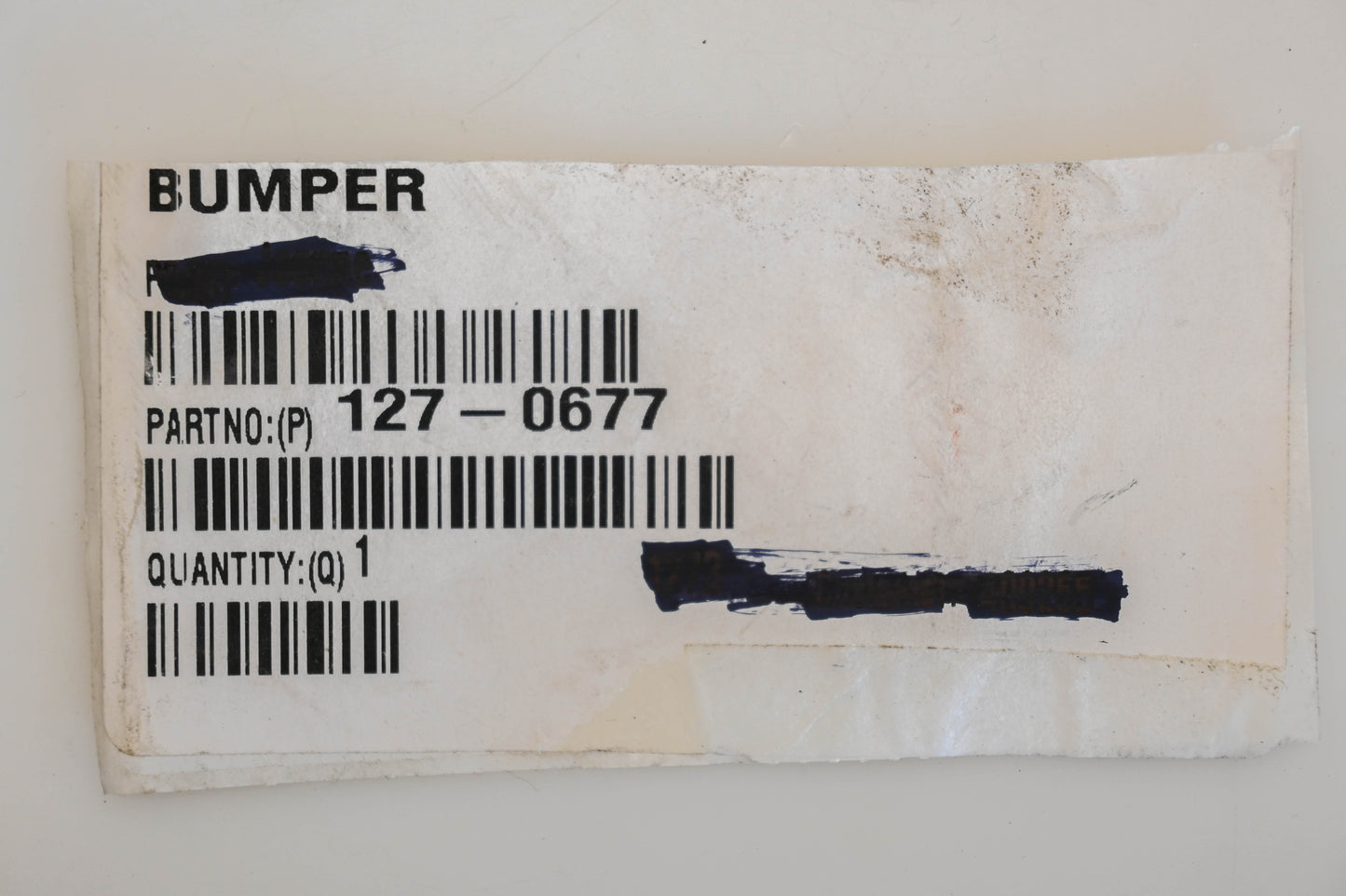 Toro 127-0677 Lawn Mower Front Bumper NOS
