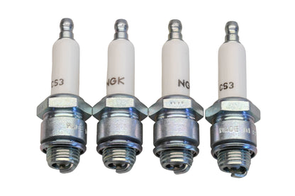 NGK CS3, J8C Spark Plugs Qty 4 NOS