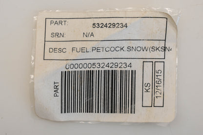 New OEM Husqvarna 532 42 92-34, 532429234 Fuel Petcock Kit NOS