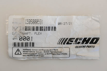 New OEM Echo C506000591 Flex Shaft NOS
